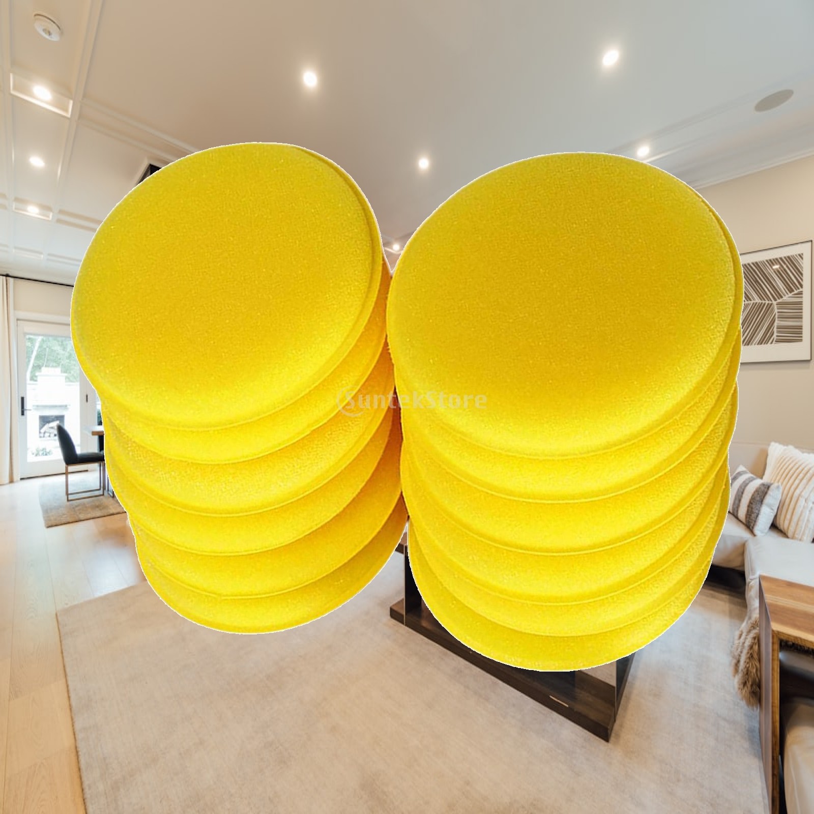 Buffer Polisher Kit Sponge Wax - Polish Pad Set Buffer review and price