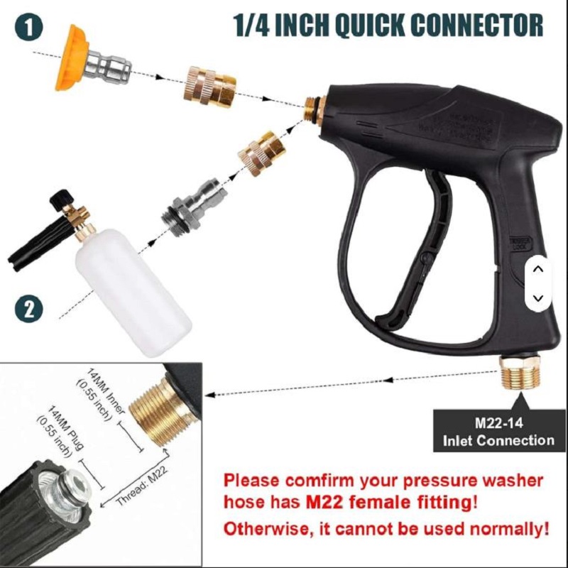 Car Washer High Pressure Wash  - Pressure Washer Foam Gun review and price