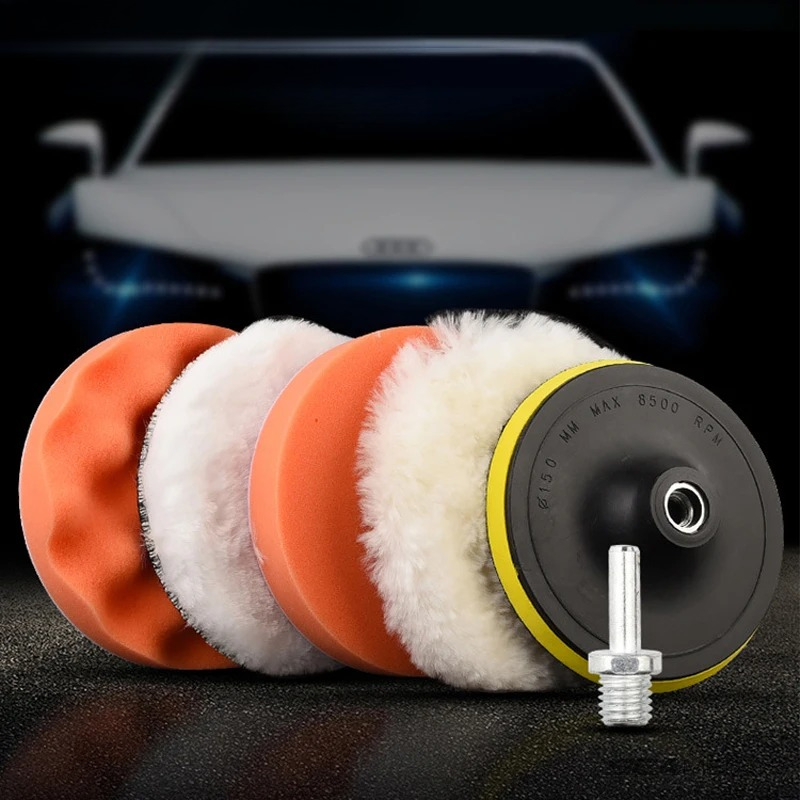 6pcs/set Car Polishing Sponge  - Polish Pad Set Buffer review and price