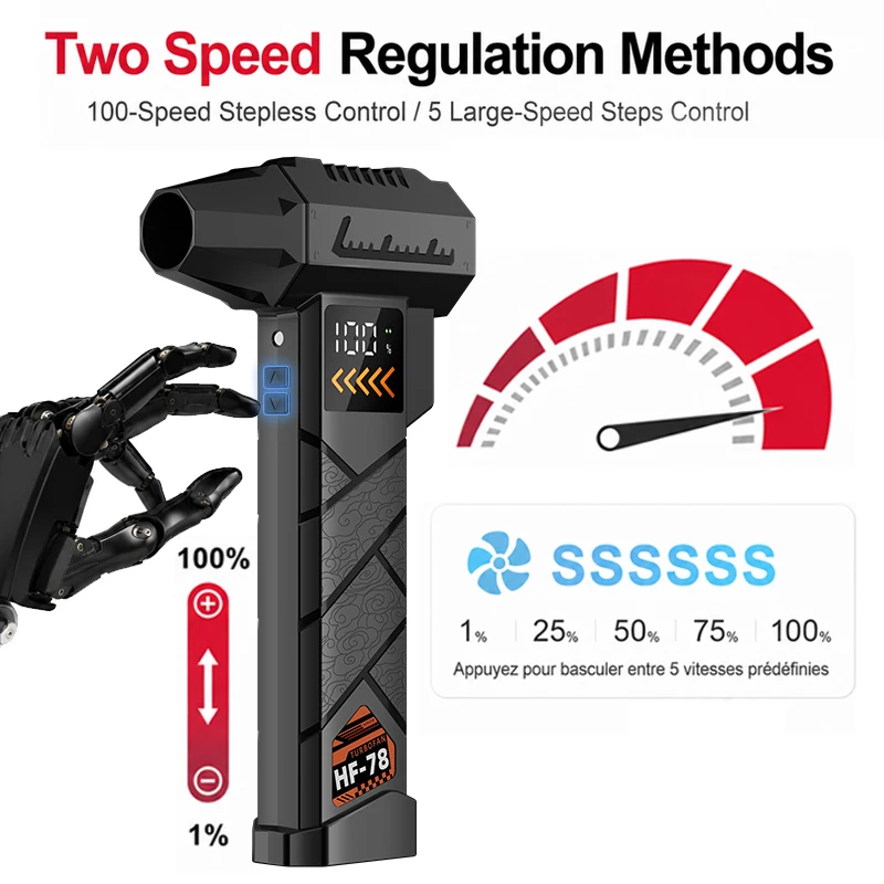 Super Powerful 2800000RPM Elec - Dryer Car Blower review and price