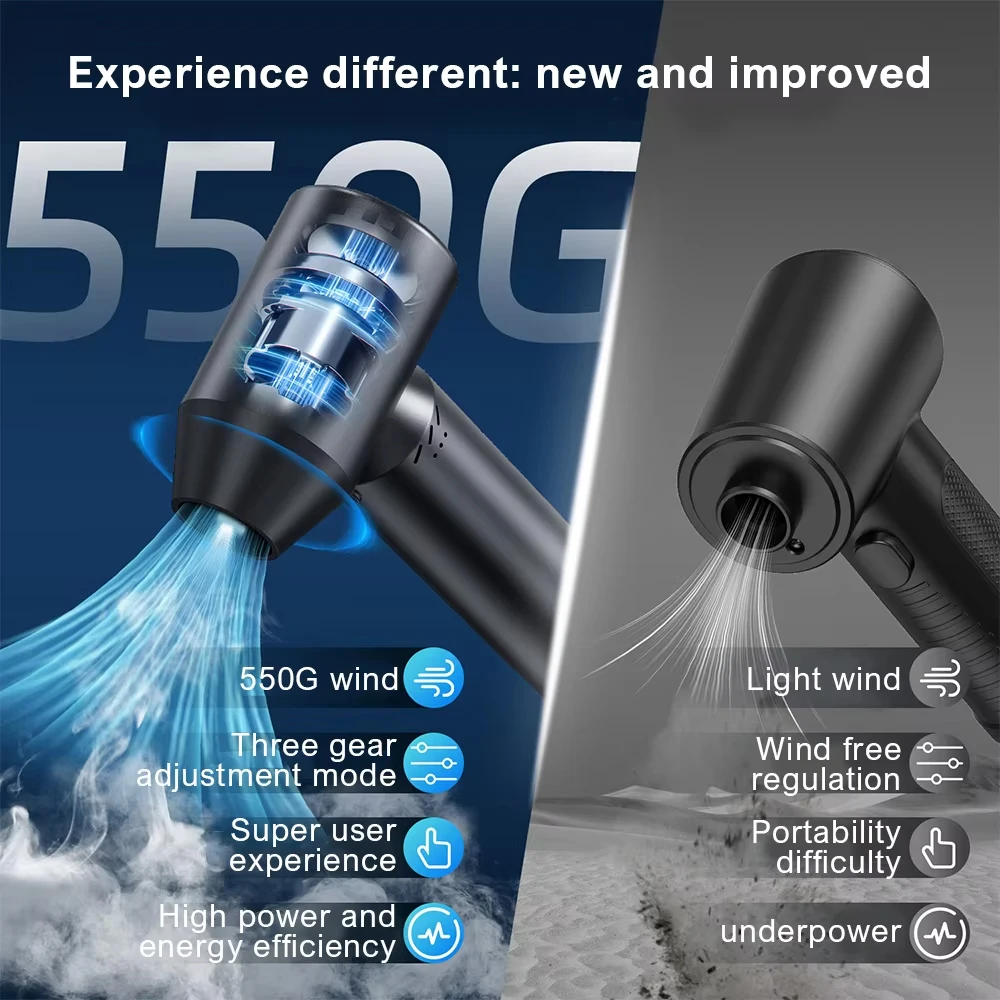 High-Speed 80000RPM Turbo Jet  - Dryer Car Blower review and price
